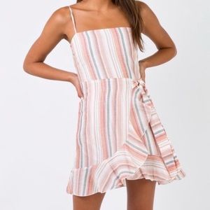 Princess Polly Queen of Dance Striped Mini Dress